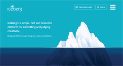 Desktop Screenshot of icebergapp.com